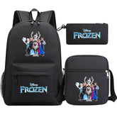 Frozen Elsa Anna SchoolBag Backpack Shoulder Bag Book Pencil Bags 3pcs Set